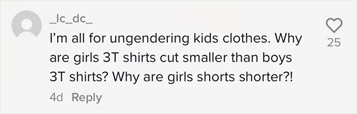 Target Shopper Reveals A Startling Difference Between Girls' And Boys' Clothing Functionality At Target, Goes Viral On TikTok Target Shopper Reveals A Startling Difference Between Girls' And Boys' Clothing Functionality At Target, Goes Viral On TikTok