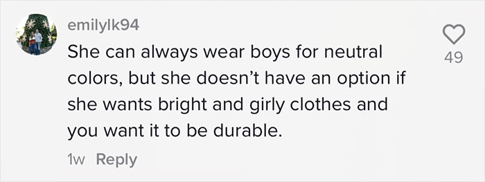 Target Shopper Reveals A Startling Difference Between Girls' And Boys' Clothing Functionality At Target, Goes Viral On TikTok Target Shopper Reveals A Startling Difference Between Girls' And Boys' Clothing Functionality At Target, Goes Viral On TikTok