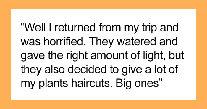 Woman Refuses To See Her Niece And Sister-In-Law After They Trim Her Houseplants And Sell The Cuttings On Marketplace