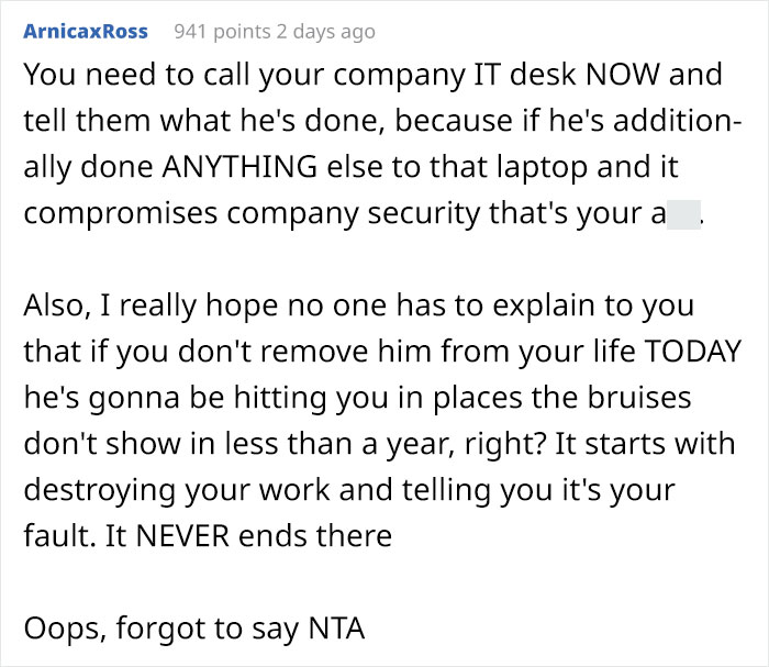 Guy Deletes All Of His Fiancée's Work Because She Doesn't Go With Him To A Birthday Party Guy Deletes All Of His Fiancée's Work Because She Doesn't Go With Him To A Birthday Party