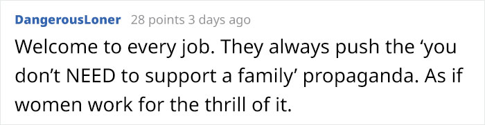 Man Is 'Completely Gobsmacked' By Wife's Sexist Boss Who Won't Give Her A Raise Because Her Husband Has A Good Salary