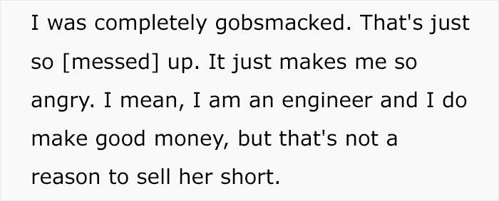 Man Is 'Completely Gobsmacked' By Wife's Sexist Boss Who Won't Give Her A Raise Because Her Husband Has A Good Salary
