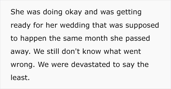 Mom Asks If She Was Wrong To Refuse To Let Her Stepdaughter Use Her Deceased Daughter&rsquo;s Wedding Dress