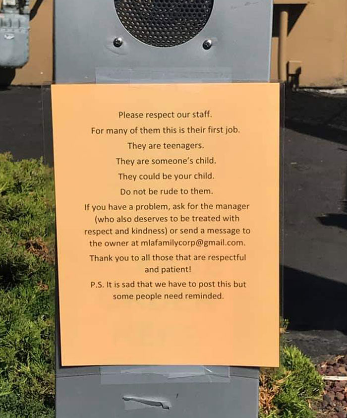 Sad That People Need To Be Reminded Of This