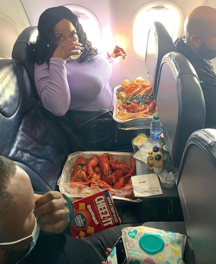 A Little In Flight Lobster