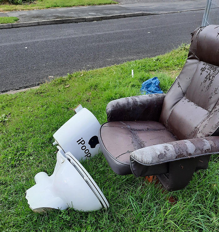 Some Angel Dumped This Outside My House