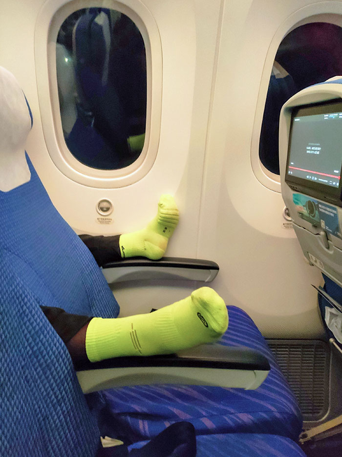 Getting Back To My Seat After A Bathroom Break