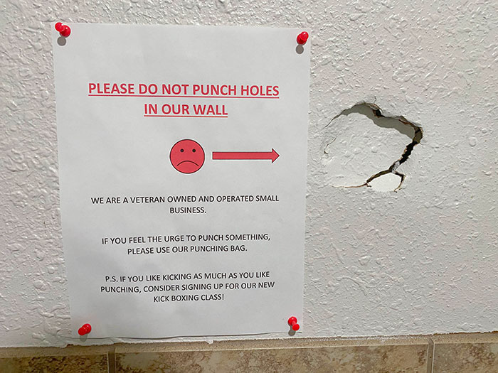 At Least The Gym Owner Has A Sense Of Humor About It. Still Sucks Though