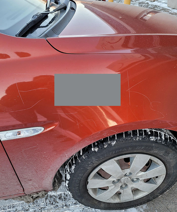 The Person Who Keyed "Fxck Trans" Into My Car