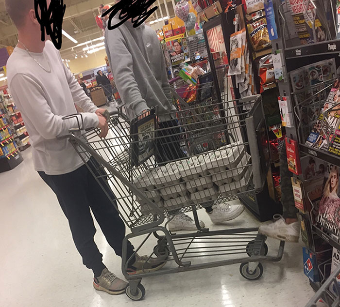 Buying 12 Cartons Of Eggs The Night Before Halloween