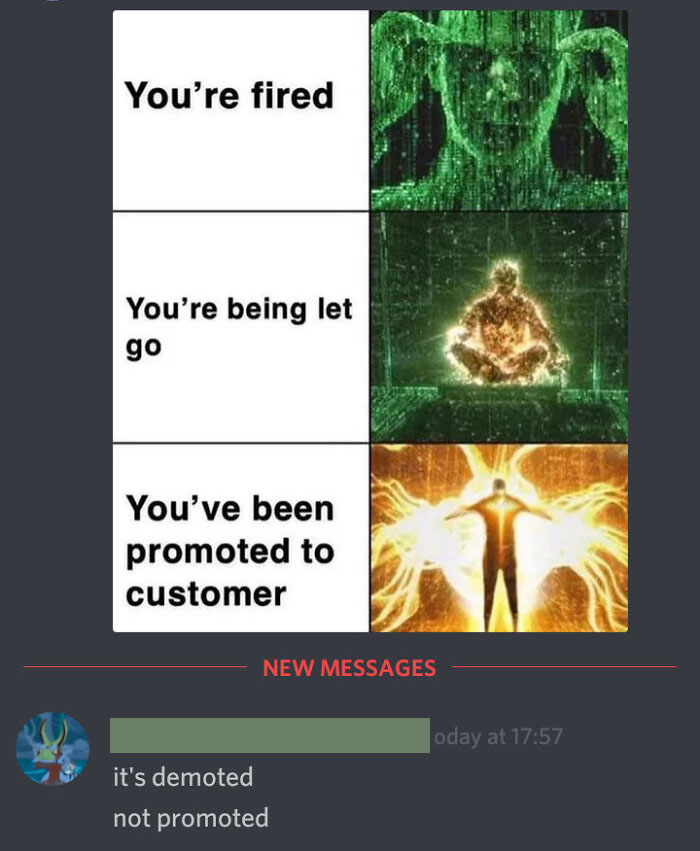 Congratulations, You Didn't Get It