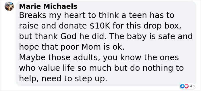Teen Mows Lawns And Scraps Metal For Months To Save $10k And Finance A Baby Box, Which Already Saved 15 Lives Teen Mows Lawns And Scraps Metal For Months To Save $10k And Finance A Baby Box, Which Already Saved 15 Lives