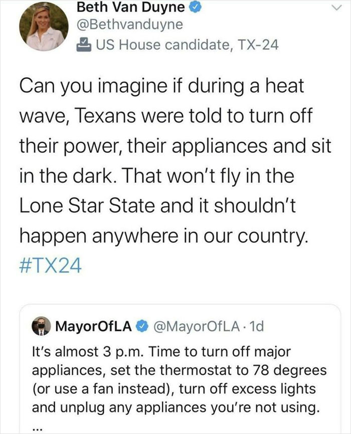 Texas Would Never