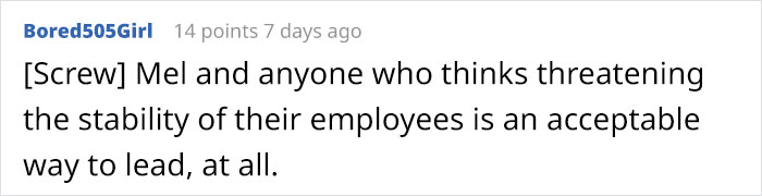 Woman Quits Her Job After Being Constantly Reminded She Can Be Fired Any Moment, Leaves Boss In "Fumes" Woman Quits Her Job After Being Constantly Reminded She Can Be Fired Any Moment, Leaves Boss In "Fumes"