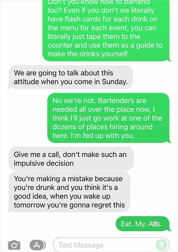 14 Screenshots Of People&rsquo;s &lsquo;I Quit&rsquo; Texts Because &lsquo;Screw That, I Deserve Better&rsquo;
