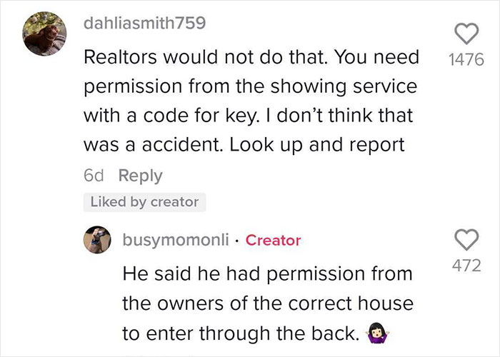 TikToker Catches Realtor Showing Her House Even Though It's Not For Sale, Documents Everything In A Viral TikTok