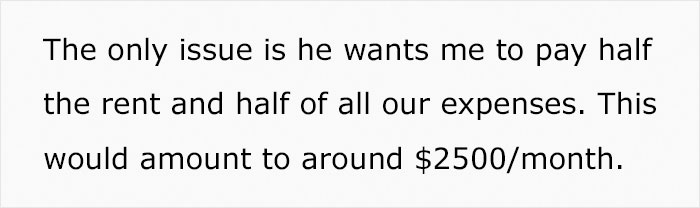 "On What Planet Is This Reasonable": Well-Earning Guy Hopes His Unemployed Girlfriend Will Split The Rent 50-50, She Asks The Internet To Weigh In