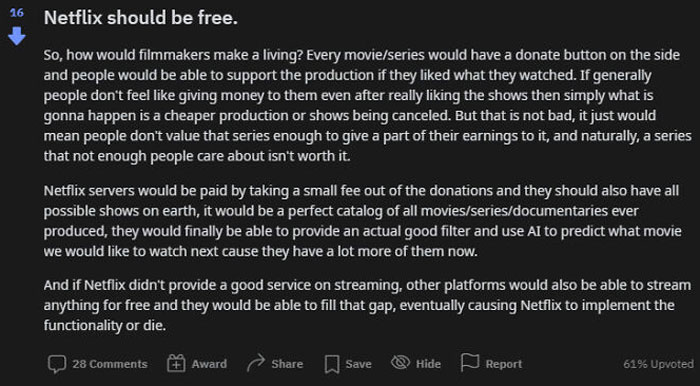 Netflix Is Literally Cheaper Than A Pizza