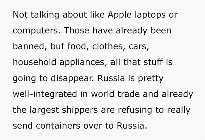 World Imposed Sanctions Against Russia Over Ukraine, This Man Explains What They Really Mean To Russia