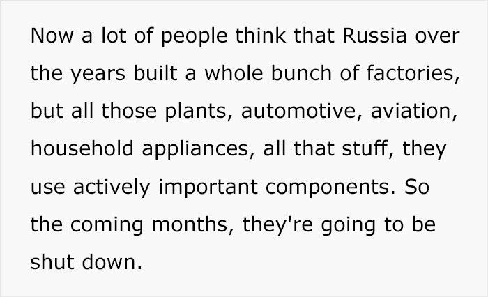 World Imposed Sanctions Against Russia Over Ukraine, This Man Explains What They Really Mean To Russia