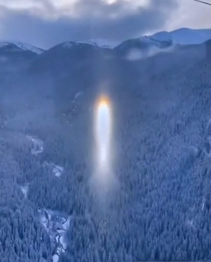 A Parhelion (Naturally Occurring)