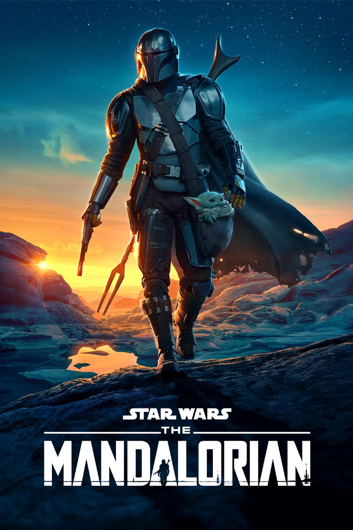 poster of The Mandalorian TV show