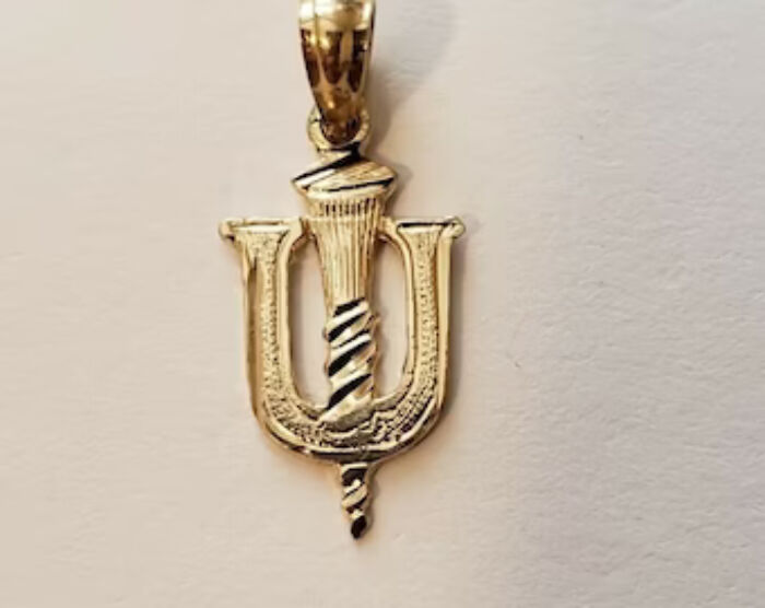 Got A Necklace Just Like This One From A Co-Worker For Christmas Gift Exchange Years Ago. Yeah, Screw You Too.