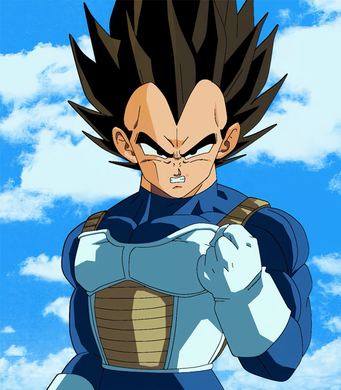 Vegeta, Dragon Ball