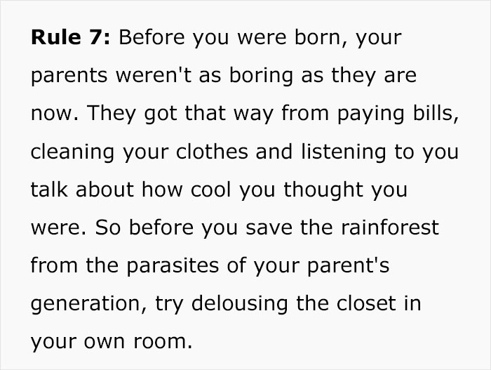 16-Year-Old Gets A List Of Rules From Her Boss On The First Day At Her Retail Job And Her Dad Is Outraged By It
