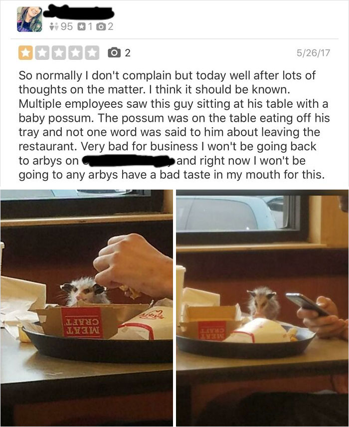 He’s Just Enjoying His Meal, Karen