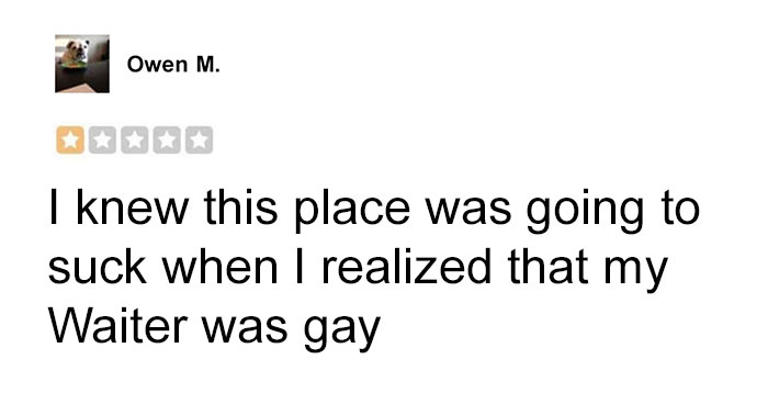 30 Delusional People Leaving Horrible Reviews For Restaurants, As Shared In This Online Group
