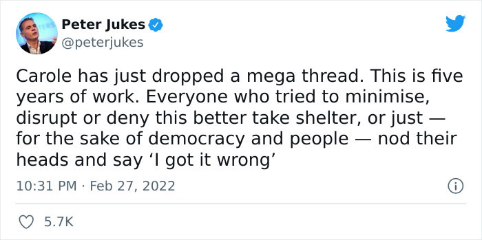 Person Starts An Important Thread About "The Great Information War" So That People Would Know About It Person Starts An Important Thread About "The Great Information War" So That People Would Know About It