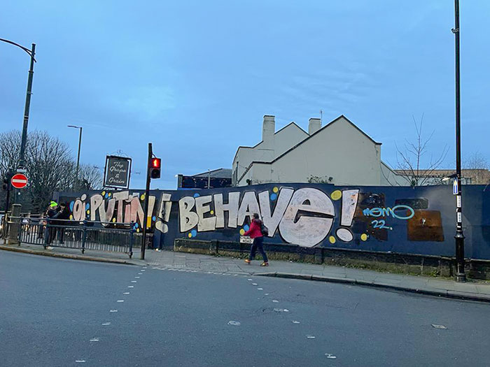 South London With A Message For Poots