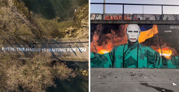 50 Of The Most Powerful Street Art Pieces Made In Support For Ukraine All Around The World
