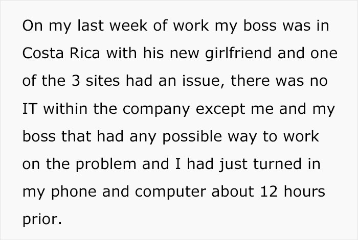 Overworked Employee Quits Because He Wasn't Getting A Fair Wage, Costs The Company $40 Million