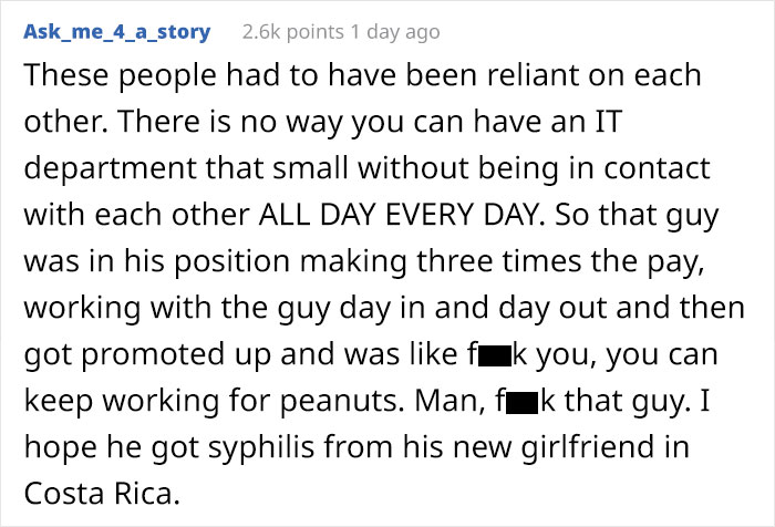 Overworked Employee Quits Because He Wasn't Getting A Fair Wage, Costs The Company $40 Million