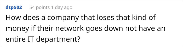 Overworked Employee Quits Because He Wasn't Getting A Fair Wage, Costs The Company $40 Million