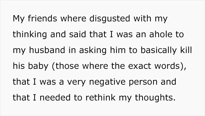 Friends 'Disgusted' After This Mom Tells Her Husband To Save Her Life Over The Baby's