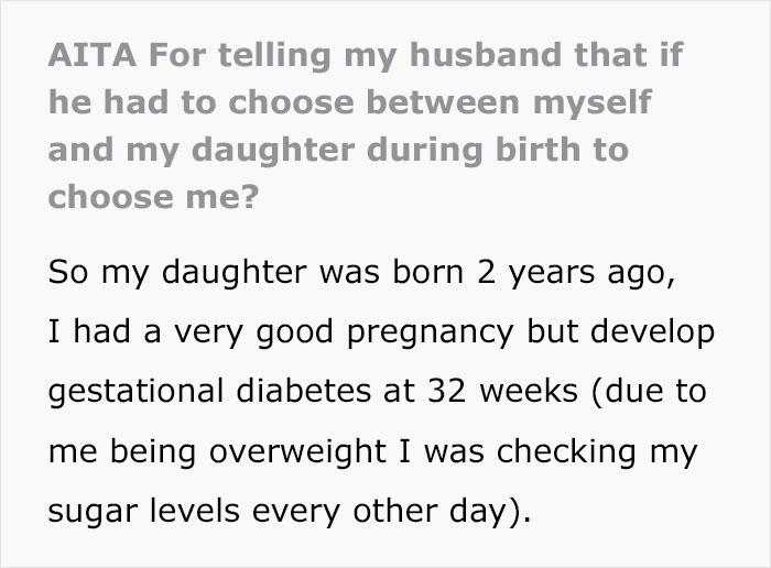 Friends 'Disgusted' After This Mom Tells Her Husband To Save Her Life Over The Baby's