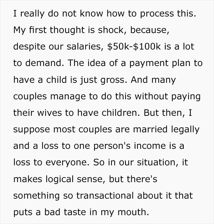 Woman Asks Husband To Cover All Of Her Financial Loss When Caring For Their Baby, He's Shocked And Lost Woman Asks Husband To Cover All Of Her Financial Loss When Caring For Their Baby, He's Shocked And Lost