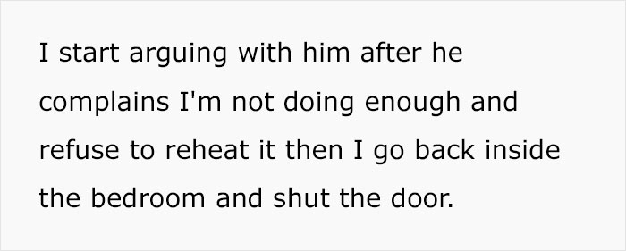 Entitled Husband Won't Reheat Dinner Himself, Wakes Up His Sleeping Wife To Laugh In Her Face