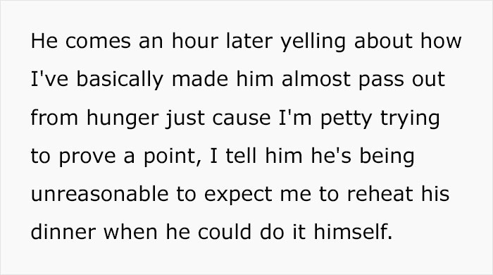 Entitled Husband Won't Reheat Dinner Himself, Wakes Up His Sleeping Wife To Laugh In Her Face