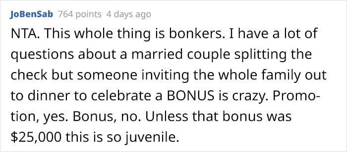 'He Insisted I Pay': Husband Loses It When Wife Only Pays For Her Own Meal After Big Family Celebratory Dinner That He Organized 'He Insisted I Pay': Husband Loses It When Wife Only Pays For Her Own Meal After Big Family Celebratory Dinner That He Organized