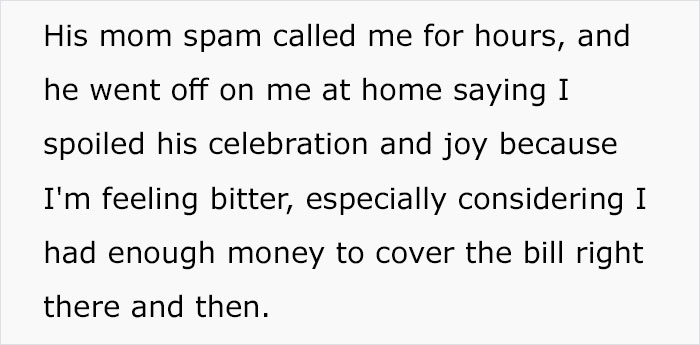 'He Insisted I Pay': Husband Loses It When Wife Only Pays For Her Own Meal After Big Family Celebratory Dinner That He Organized 'He Insisted I Pay': Husband Loses It When Wife Only Pays For Her Own Meal After Big Family Celebratory Dinner That He Organized
