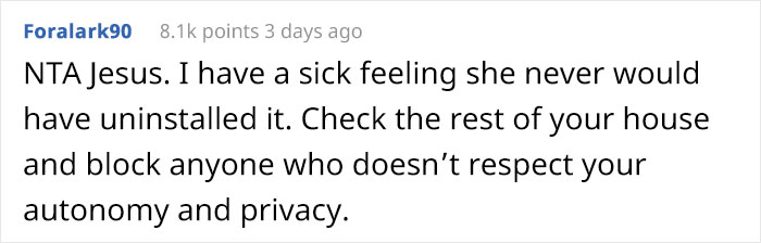 MIL Installs Secret Camera In Bedroom To Check If Her Daughter-In-Law Is Taking Care Of Her Son, Loses It When She Gets Found Out MIL Installs Secret Camera In Bedroom To Check If Her Daughter-In-Law Is Taking Care Of Her Son, Loses It When She Gets Found Out