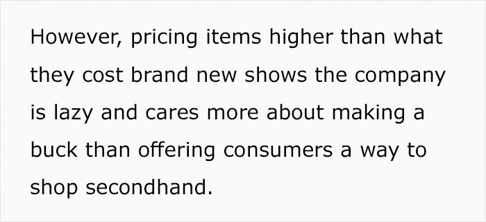 Woman Flabbergasted At Thrift Store's Prices, Calls Them Out By Sharing 14 Examples