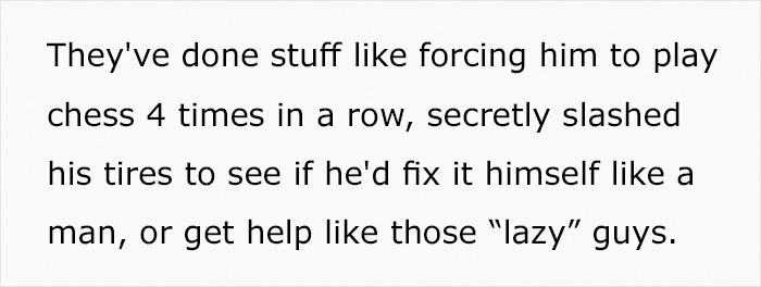Male Relatives Decide To Test Future In-Law's "Manliness", Are Livid When They Get Uninvited From The Wedding Instead Male Relatives Decide To Test Future In-Law's "Manliness", Are Livid When They Get Uninvited From The Wedding Instead