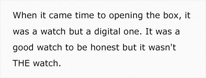 Daughter Wonders If She's A Jerk For Ruining Her Birthday Party Because She Didn't Get Great-Grandfather's Pocket-Watch