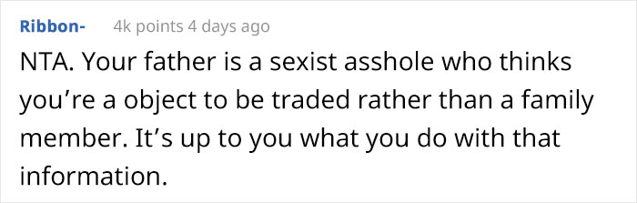 Daughter Wonders If She's A Jerk For Ruining Her Birthday Party Because She Didn't Get Great-Grandfather's Pocket-Watch