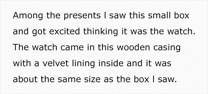 Daughter Wonders If She's A Jerk For Ruining Her Birthday Party Because She Didn't Get Great-Grandfather's Pocket-Watch